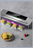 CENRR Vacuum Sealer Machine Food Wet Dry with Kitchen Storage Sealing Machine Built-in Cutter Food Vacuum Packaging Machine
