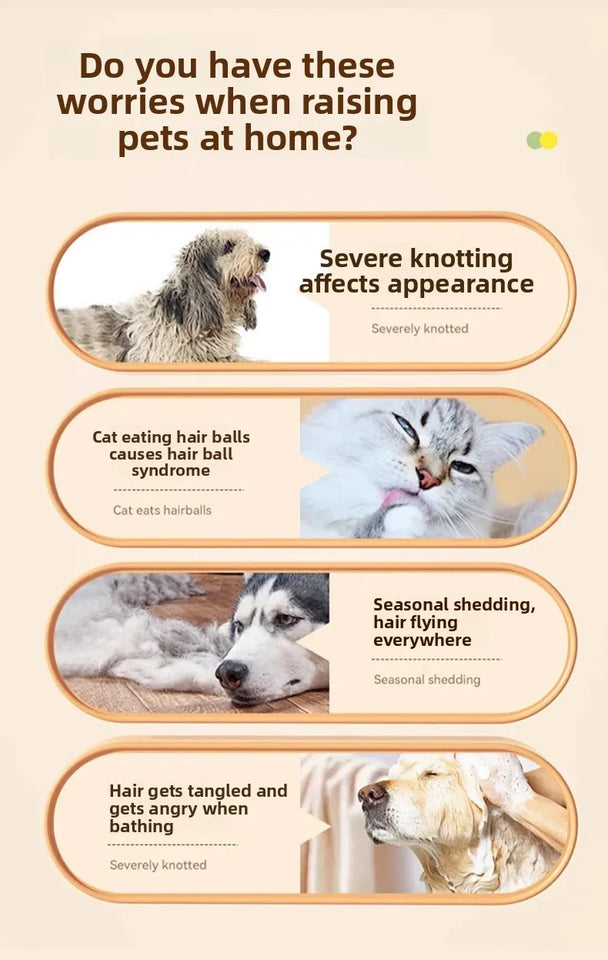 1pc Pet Hair Remover Brush for Dogs & Cats | Premium Grooming Tool, Reduces Shedding, Home & Travel Use, Ideal for Pet Lovers