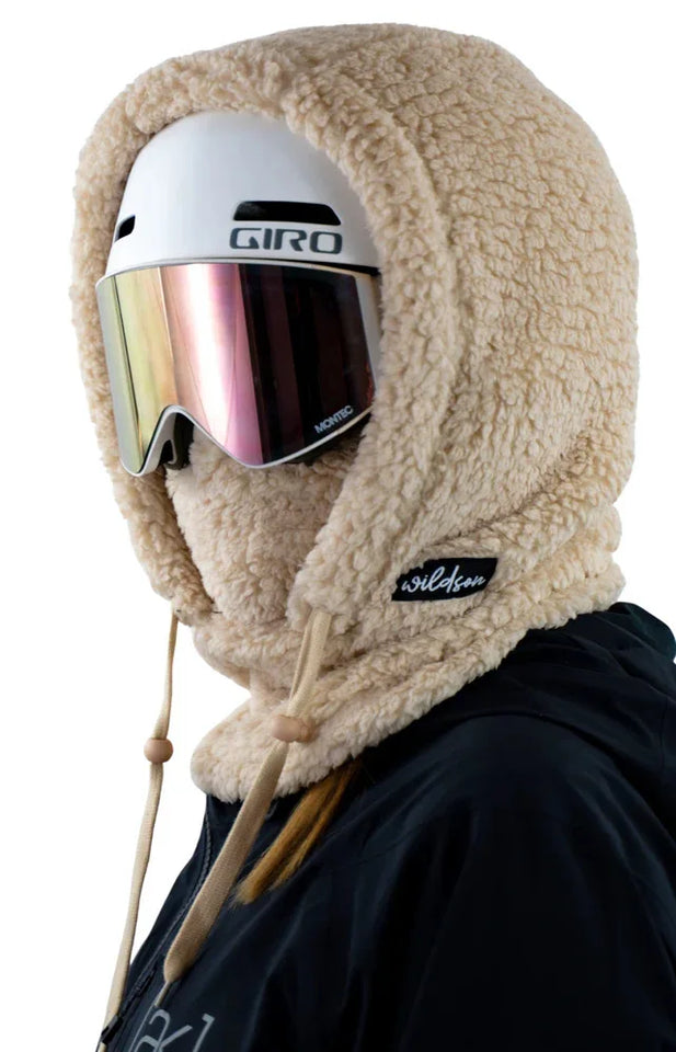 Furry Winter Ski Riding Cold Mask Warm Neck Scarf Hood Plus Velvet Thick Windproof Ear Protection Hat