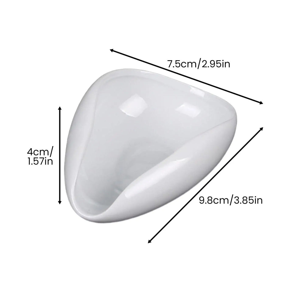 Coffee Bean Dosing Cup Modern Ceramic Single Dosing Tray Ware Espresso Bean Scoop Shovel Coffee Accessories ﻿for Home Cafe