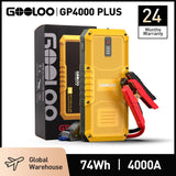 GOOLOO 4000A Start Power Bank 20000mAh Jump Starter Car Booster External Battery 12V Starting Device for Petrol Diesel Powerbank