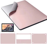 Rose Gold Full Body Skin for MacBook air (13-inch, A1931 A1932 A2179 A2337), Full-Cover Protective Vinyl Decal Sticker