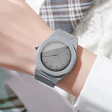 Casual Plastic Strap Women Quartz Wristwatch Fashion Simple Dial Quartz Watches For Ladies Clock Reloj Mujer (Without Box)