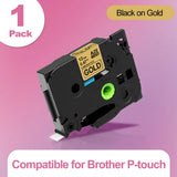 Markdomain 1PK 6mm/9mm/12mm 231 Label Tape Compatible for Brother P-Touch Label Maker for TZ TZE 131 231 431 531 631 731 Ribbon