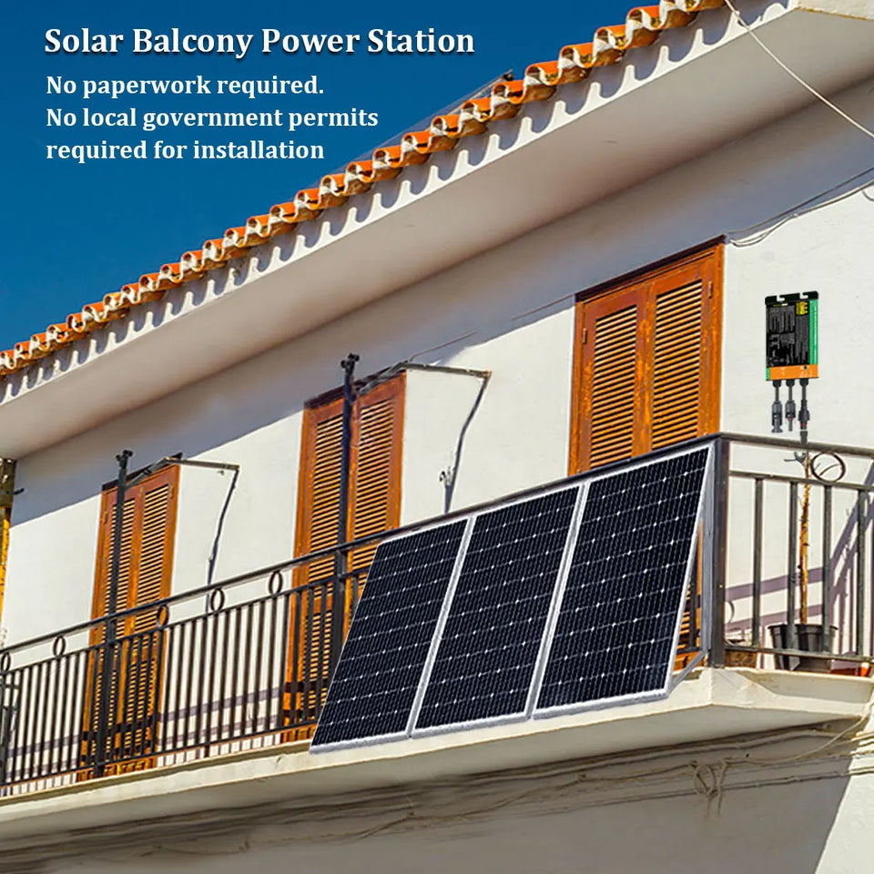 Y&H Solar Grid Tie Micro Inverter 700W 600W 500W 350W 300W MPPT  Input DC26V-60V PV Output AC110V/240V Home Solar On Grid System