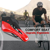 WEST BIKING Bicycle Saddle Hollow Breathable Road Bike Seat Ultralight Durable Shockproof Bicycle Seat Cushion Cycling Parts