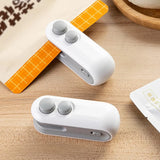 2 In 1 Sealer Cutter Mini Bag Sealer Handheld Heat Vacuum Sealer Portable Resealer Machine for Food Storage Snacks Freshness