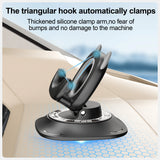 360 Degree Rotating Non-Slip Car Phone Holder Mat Dashboard Cell Phone Stand Compatible with All Smartphones