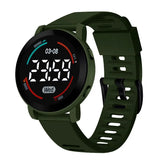Ladies' electronic watch, minimalist sports LED electronic watch