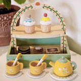 Tea Set Toy Set Play pretend with tea and sweets, Kids have a blast hosting playdate tea parties!