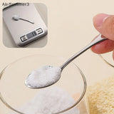 3/5Pcs Stainless Steel Mini Coffee Scoops Spoon Coffee Tea Ice Cream Spoons Dessert Spoon Couple Kitchen Tools