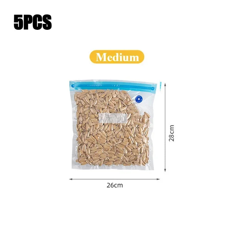Electric Air Pump for Vacuum Bags Portable USB Mini Vacuum Sealer Rechargeable Food Vacuum Packaging Sealing Machine for Home