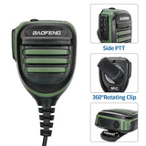 Baofeng BF-780 Dual PTT Remote Shoulder Walkie Talkie Speaker Microphone Mic For UV-5R BF-888S 5RH 21 PRO Quansheng UV-K5 UV-K6