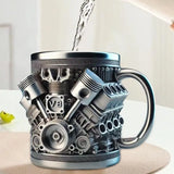 Coffee Mug Cool Beverage Mug Funny Stein Drinkware Portable Home Aesthetic Decoration for Household Kitchen Living Room