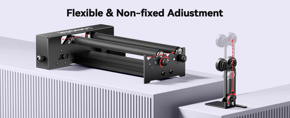 Rotary Roller Upgrade Kits For Laser Engraver Cutting Machine  Engraving Cutting Cylindrical object