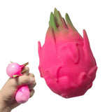 Mango Shaped Stress Relief Toy Squeeze Fidget Toy for Anxiety Relief Party Gift Kids Adults Venting Ball  Stress Reliever Toys