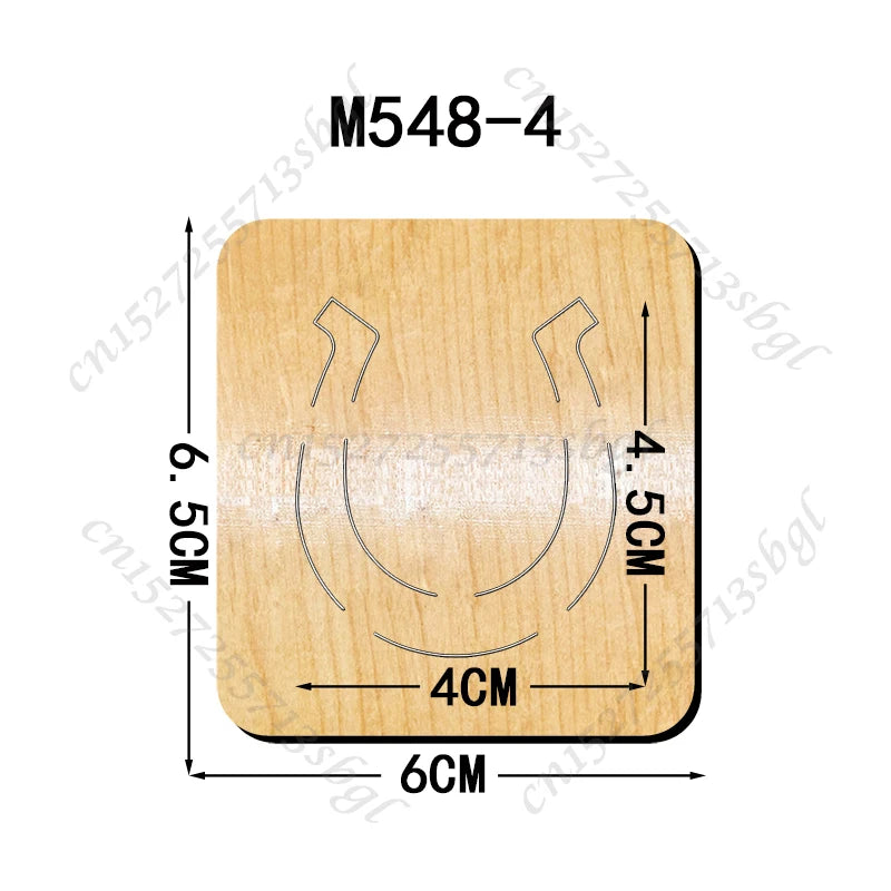 New Cutting Dies New Arrivals Scrapbooking 16MM Knife Suitable for Rolling Type Wooden Mold Cutting Machine