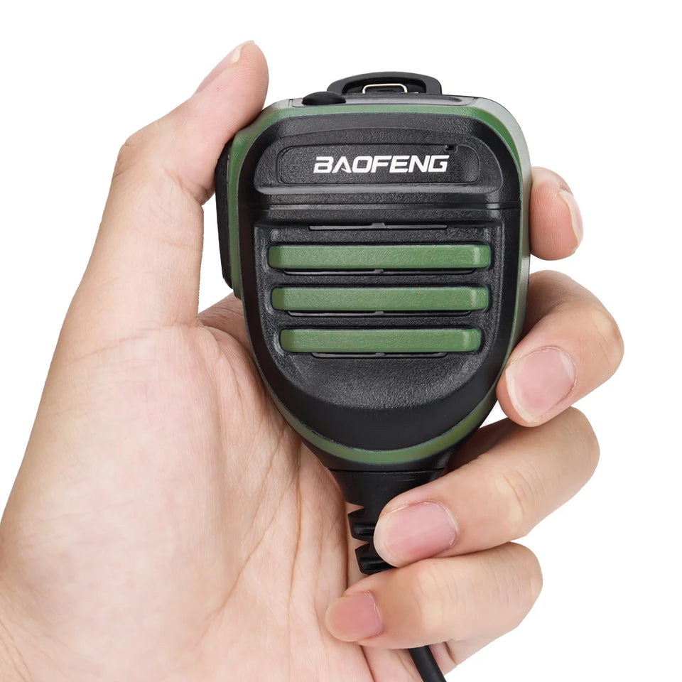 Baofeng BF-780 Dual PTT Remote Shoulder Walkie Talkie Speaker Microphone Mic For UV-5R BF-888S 5RH 21 PRO Quansheng UV-K5 UV-K6