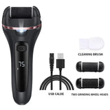 USB Powered Electric Foot Grinder Callus Remover Rechargeable with Adjustable Speeds for Men & Women's Pedicure Care
