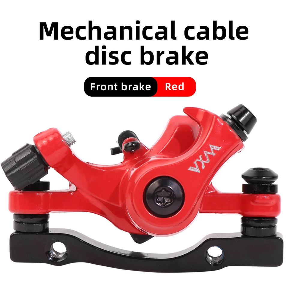Bicycle Disc Brake Aluminum Alloy Mechanical Wire Pull Disc Brake MTB Bike MT200 160/180MM Caliper Hydraulic Disc Brake