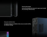 WJCOOLMAN Craftsman Series Small Chassis Home-Type Desktop Computer Supports M-ATX Motherboard - Compact Gaming PC Build