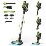 TASVAC 28KPa Cordless Vacuum Cleaner Powerful Suction 6-in-1 Lightweight Handheld Stick Vacuum 40min Runtime for Carpet Pet Hair