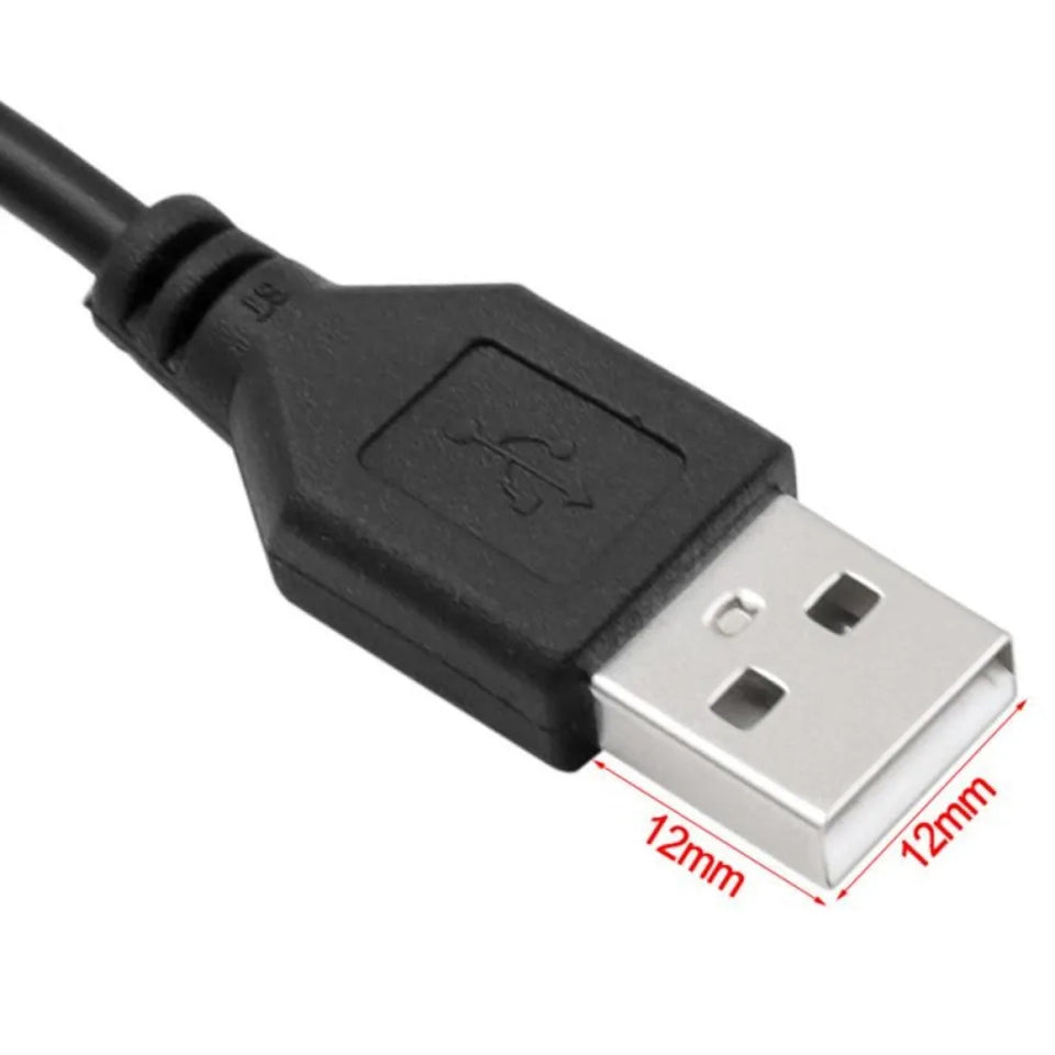 USB to DC 3.5mm Power Cable Jack Connector 5V Charger Power Cable 3.5*1.35mm Universal For HUB Mini Fan Router Speaker MP3/MP4