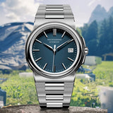 Specht&Sohne New Arrivals Blue Automatic Mechanical Watches For Men 38MM Stainless Steel Waterproof Classic Elegant Watch 50M