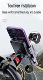 VIKEFON Motorcycle Bicycle Mobile Phone Holder for Electric Vehicle Scooter Cycling Mountain Phone Stand Handlebar Mount