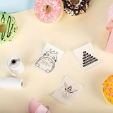 Mini Portable Printer,Thermal Label Maker Printer,For Wireless Bluetooth Photo Memo Stickers Inkless Suitable For Home, Office