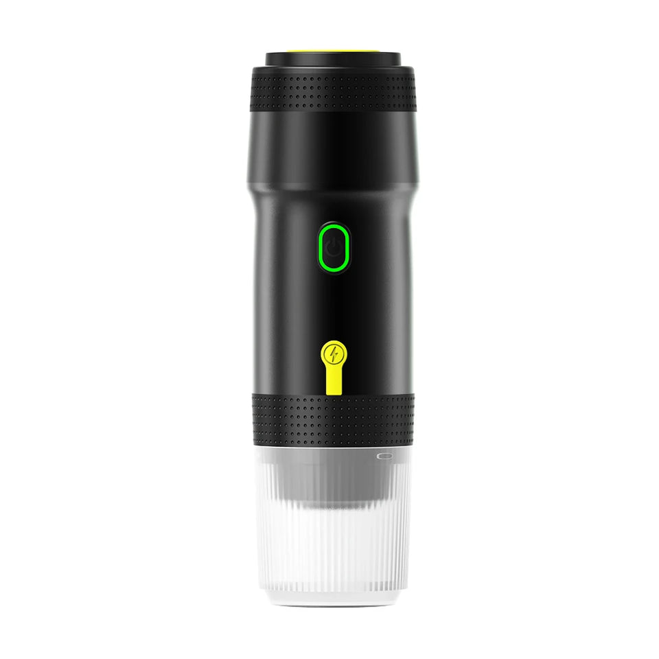 60ml portable electric wireless heating coffee machine suitable for coffee capsule/powder car travel and family camping travel