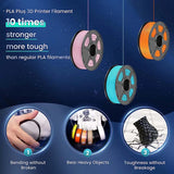 JAYO PLA /PLA Matte /ABS/PETG/PLA Plus 3D Printer Filament 5KG/Roll 1.75mm 3D Filament Large Spool Neatly Wound Filament
