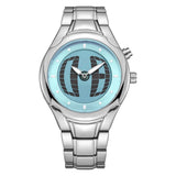 Business AAA Quartz Watch Color Square Y2K Pointer Number Dual Display Steel Personalize Hot Watches Men Dynamic Design Clcok