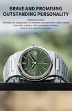 Specht&Sohne New Arrivals Blue Automatic Mechanical Watches For Men 38MM Stainless Steel Waterproof Classic Elegant Watch 50M
