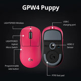 Logitech G PRO X SUPERLIGHT 2c wireless gaming mouse, 51g, HERO 2 sensor supports up to 44000DPI and 888IPS, 8KHz