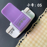 Effort-saving Embossing Device Hollow Lace Edge Pressing Device Punching Device Diy Kindergarten Handmade Greeting Card