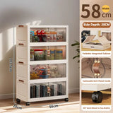 Multilayer Storage Closet Organizer for Multi-scene Use Home Organization Solution for Closets Pantry Or Garage