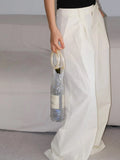 Resin Handle Wine Storage Bag Portable Czech Diamond Hand-carrying Gift Packaging Shiny Handwoven Bags Bottle jacket