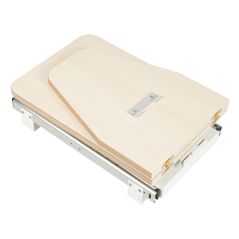 80cm Modern Retractable Ironing Board Closet Pull-Push Stow Away In The Cabinet