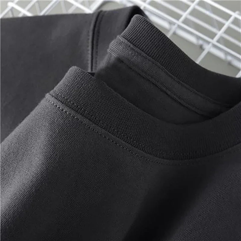Coffee Cat in Mt Fuji T-shirt Men Women Round Neck Short Sleeve Tshirt Japanese Style Printed T-Shirt Cotton Oversized Tops