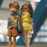 NEWBEN BJD Doll 1/6 No p enis JJ boy Nude doll Surprise Monster Dolls Anime Big Head Baby