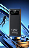 BCAK New 120W Super Fast Charging Power Bank | 20000mAh Large Capacity Portable Mobile Power Supply