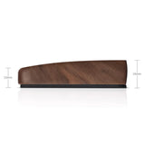 CHOSFOX Wooden Keyboard Wrist Rest Walnut Mouse Pad Solid Mouse Pad Wrist Support Anti-Slip Base Mechanical Keyboard Wrist Rest