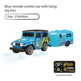 J40Small Mini Remote Control Alloy Birthday Gift Toy Car Model with Lights and Hanging Box for Boys