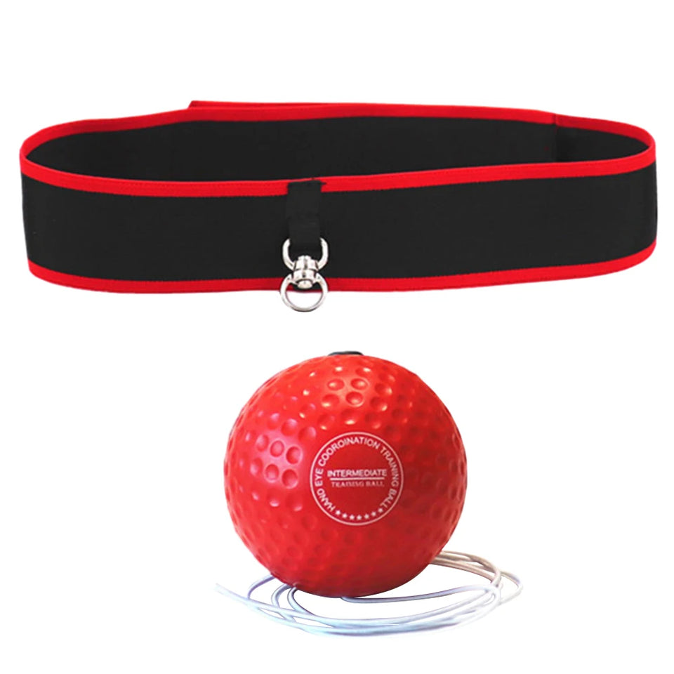 Boxing Training Ball Boxing Ball MMA Gear Improve Speed with Adjustable Headband Kids Boxing Equipment Great for Reflex Accuracy