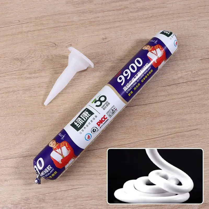 Silicone Adhesive Waterproof Sealant Door And Window Edge Sealing Glass Adhesive Weatherproof Fast-drying Transparent