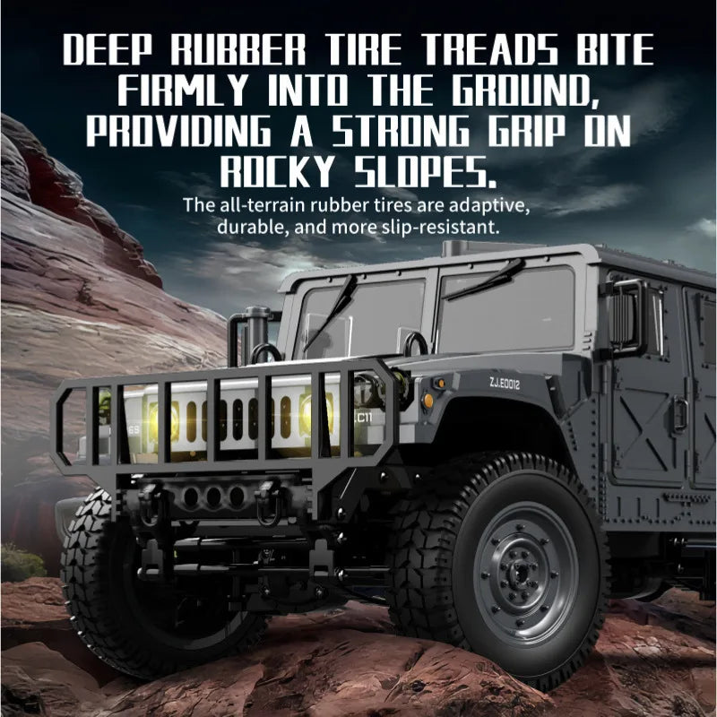 New JJRC C8835 RC Car Simulation 4x4 All-terrain RC Off-road Climbing Car Electric Remote Control Car Model with Light Toy Gift