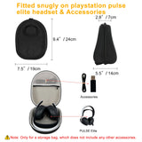 EVA Hard Storage Bag Carrying Case for Playstation PS PULSE Elite Wireless Headset Travel Box for PS PULSE Elite Accessories