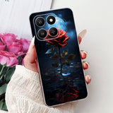 For Honor 400 Smart 5G Case LGN-NX1 Cute Cartoon Painted Cover Soft Slim Phone Case For Honor X7d HonorX7d Honor400 Smart Fundas