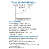 DC 5V-32V Intelligence WiFi Relay Module 5V 12V 24V Wireless WIFI Module Things Smart Home Remote Control Switch
